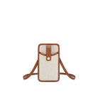 JW PEI Aylin Canvas Phone Bag - Brown