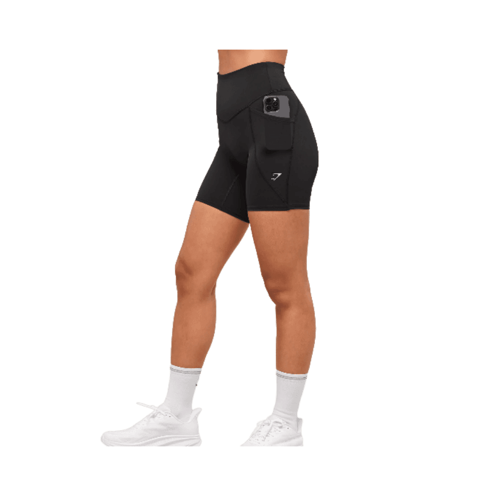 Gymshark Running Pocket 6" Shorts Black