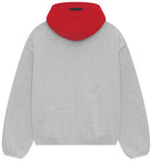 Fear of God Essentials x NBA Bulls Hoodie 'Light Heather'