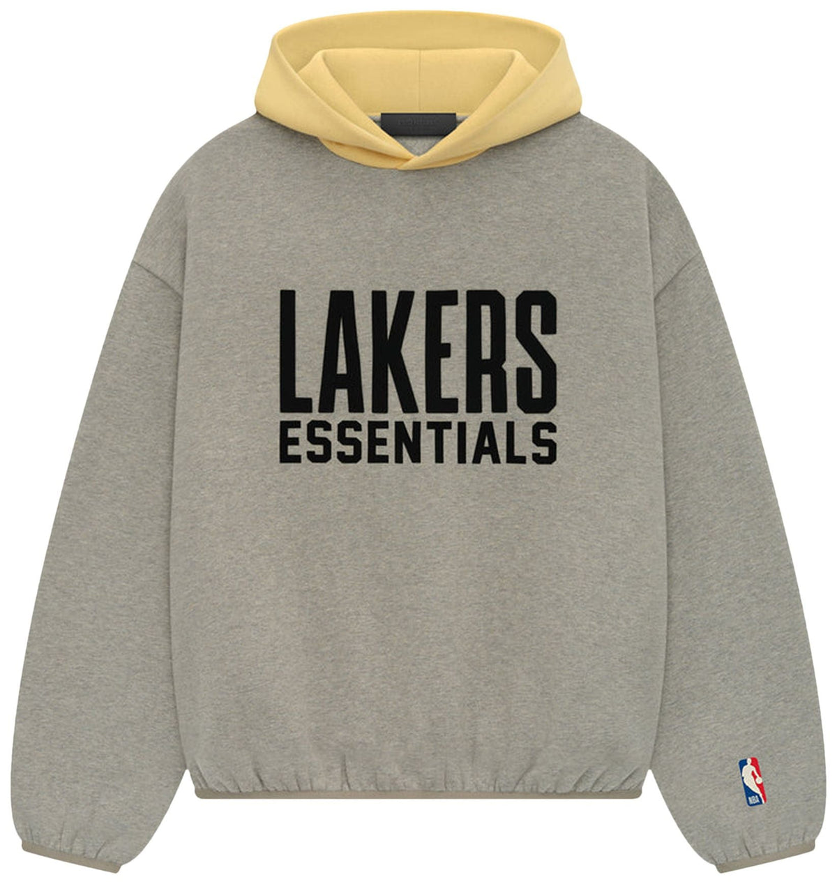 Fear of God Essentials x NBA Lakers Hoodie 'Warm Heather'