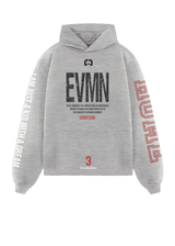 EVEMEN HOME HOODIE - MARL GREY