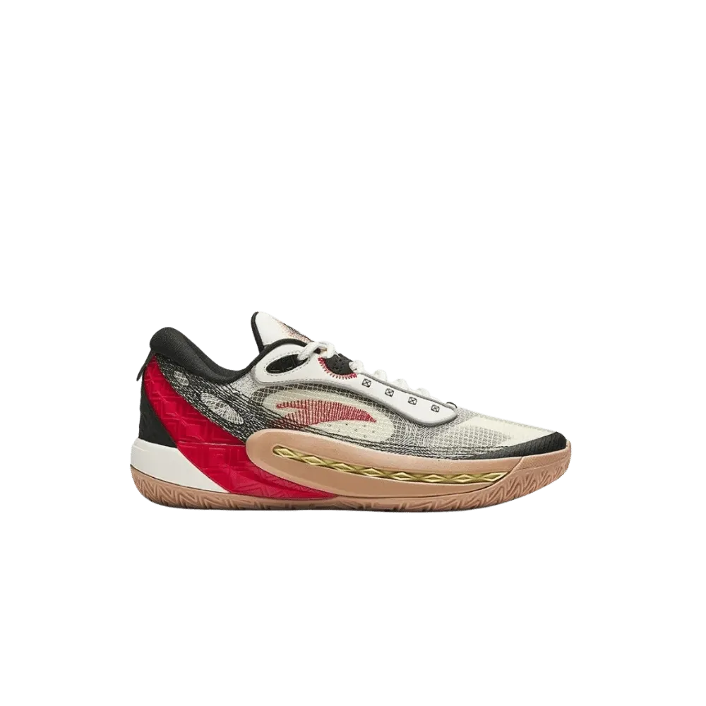 Anta Shockwave 6 White, Black and Red