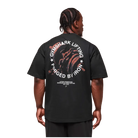 Gymshark Forged By Iron T-Shirt Extreme Oversized Fit Black