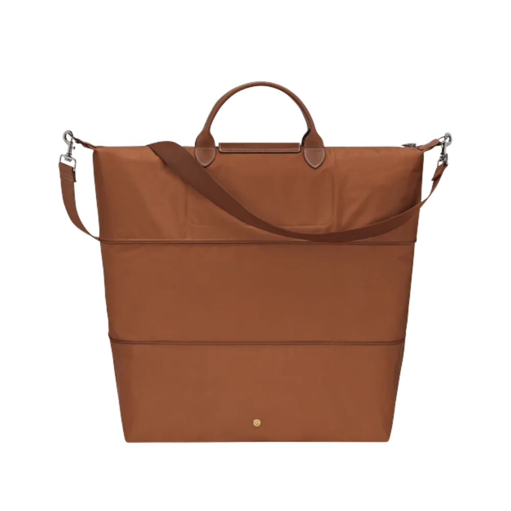 Longchamp Le Pliage Original Travel bag expandable Cognac - Recycled canvas