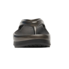 Oofos OOmega OOlala Stacked Sandal -Titanium Mirror