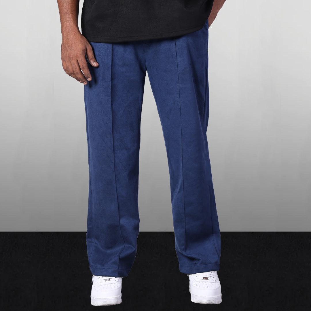 HOPHEAD MIDNIGHT BLUE CLASSIC SUEDE PANTS - dawntown