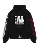 EVEMEN HOME HOODIE - BLACK