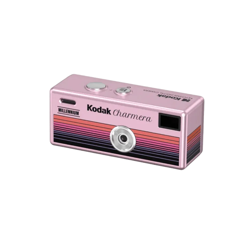 Kodak Charmera Millennium Keychain Digital Camera - Pink