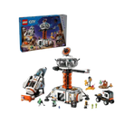 Lego Space Base and Rocket Launchpad