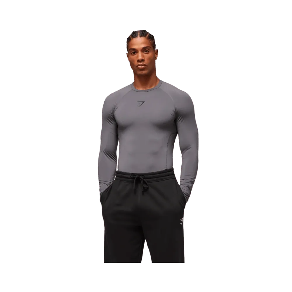 Gymshark Element Baselayer Long Sleeve T-Shirt Dark Grey