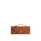 JW PEI Celeste Woven Textured Envelope Top Handle Bag - Brown