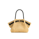 JW PEI Hana  Medium Faux Straw Tote Bag - Brown Straw