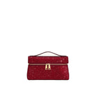 JW PEI Thea Artificial Crystal Top Handle Bag - Red
