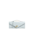 JW PEI Celeste Envelope Top Handle Bag - Light Blue Croc