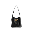 JW PEI Charlene Double Buckle Hobo Bag - Black