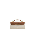 JW PEI Noor Top Handle Bag - Brown Canvas