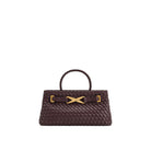 JW PEI Elora Woven Tote Bag - Deep Burgundy