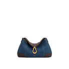 JW PEI Jayla Metal Pendant Embellished Shoulder Bag - Blue Denim
