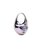 JW PEI Lillian Face Crescent Top Handle Bag - Silver