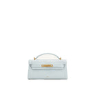 JW PEI Noor Top Handle Bag - Blue Croc