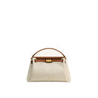 JW PEI Carmen Top Handle Bag - Brown Canvas