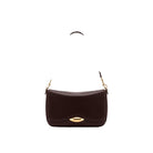 JW PEI Sofia Classic Flap Shoulder Bag - Dark Brown