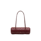 JW PEI Marcella Quilted Cylinder Shoulder Bag - Burgundy