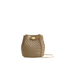 JW PEI Yara Hand-Woven Bucket Bag - Taupe