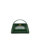 JW PEI Carmen Top Handle Bag - Forest Green Croc