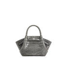 JW PEI Hana Mini Tote Bag - Grey Croc
