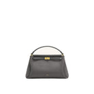 JW PEI Carmen Faux Suede Top Handle Bag - Dark Gray