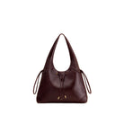 JW PEI Celandra Drawstring Hobo Bag - Deep Burgundy