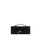 JW PEI Celeste Envelope Top Handle Bag - Black Croc