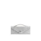 JW PEI Celeste Envelope Top Handle Bag - Silver Lizard Texture
