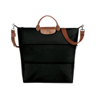 Longchamp Le Pliage Original Travel bag expandable Black - Recycled canvas