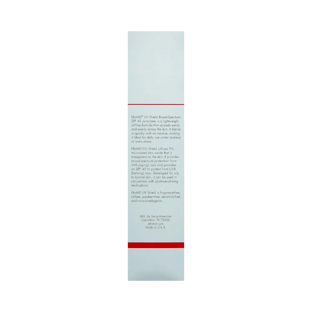 EltaMD UV shield SPF 45, 3 Ounce Cream