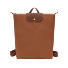 Longchamp Le Pliage Original M Backpack Cognac - Recycled canvas