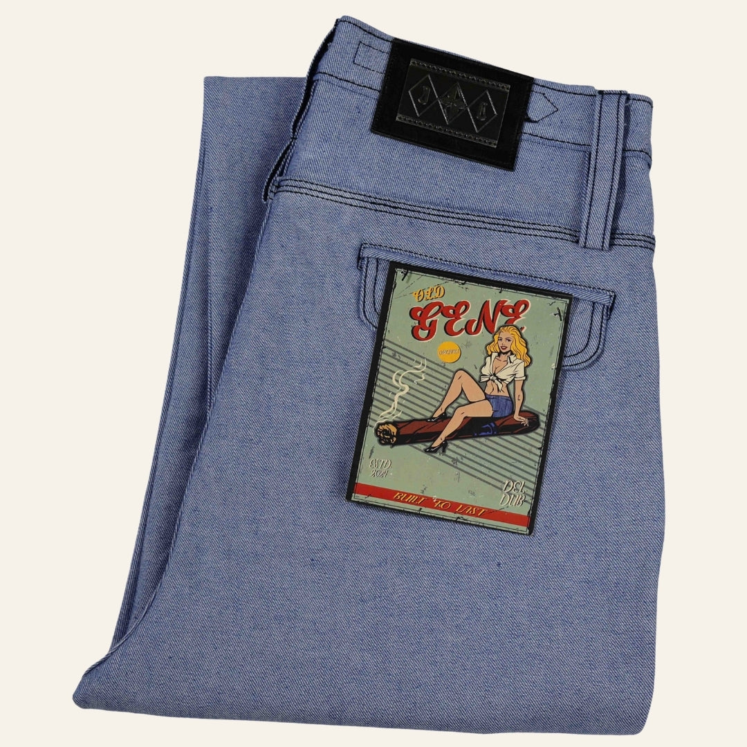 Men's Light Blue Jeans - 1900s Fit
