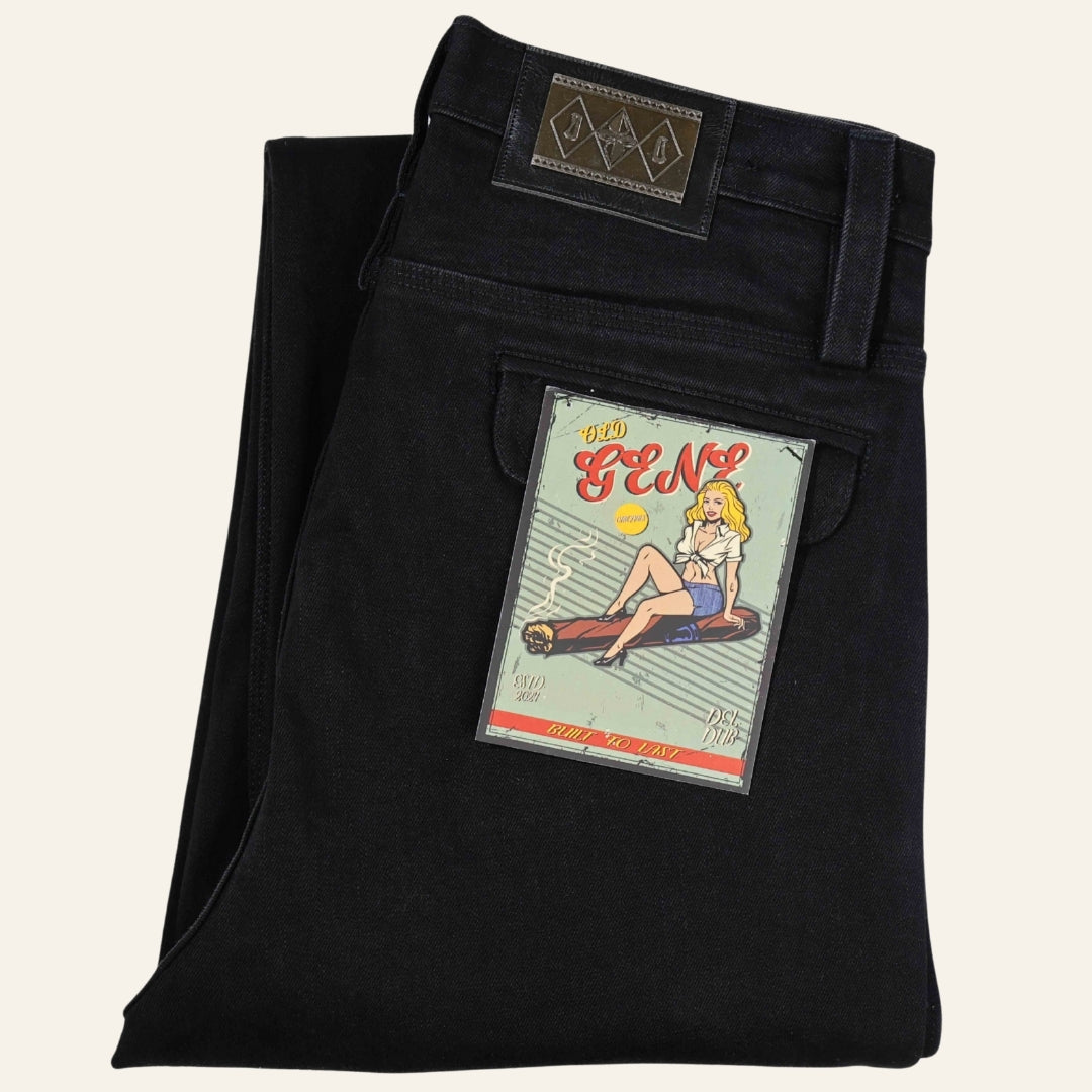 Men's Black Jeans - 1900s Fit