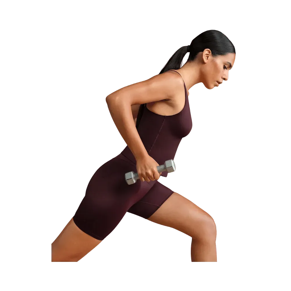 Nike X Skims Shine Women's V-Neck Tank Top CURRANT
