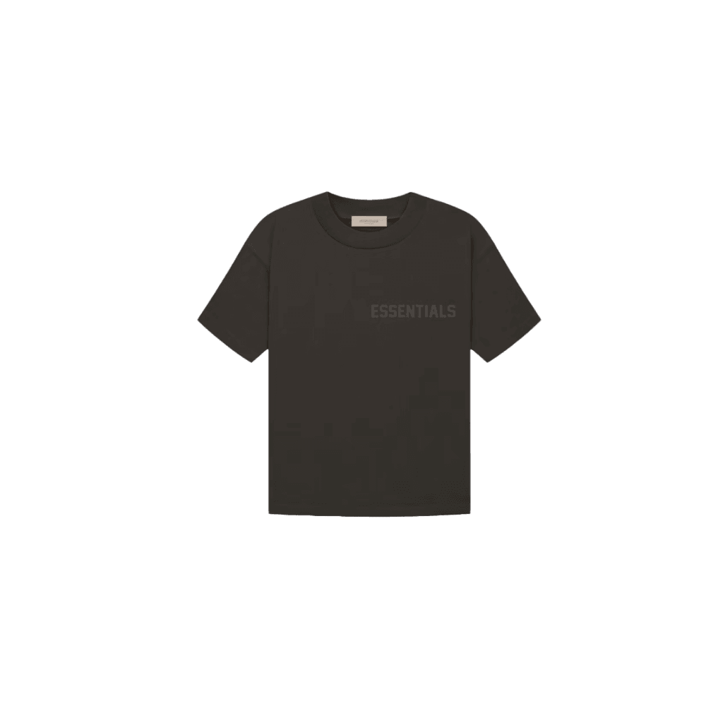 The Fear of God ESSENTIALS Off‑Black Tee