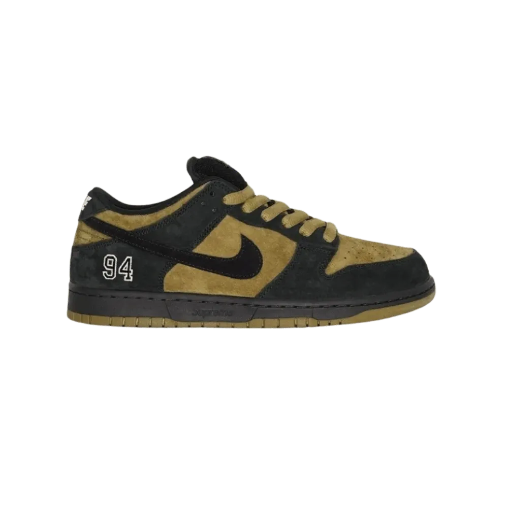 Nike Supreme x Dunk Low SB 'Camper Green'