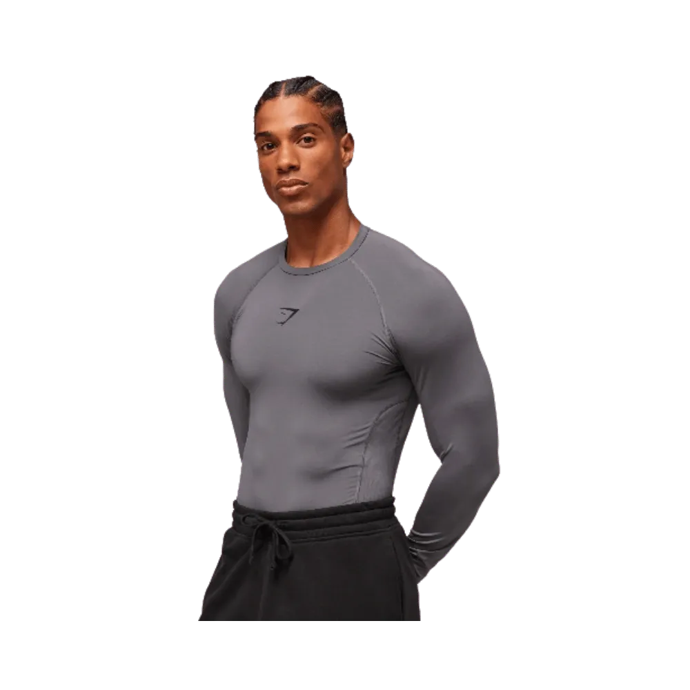 Gymshark Element Baselayer Long Sleeve T-Shirt Dark Grey