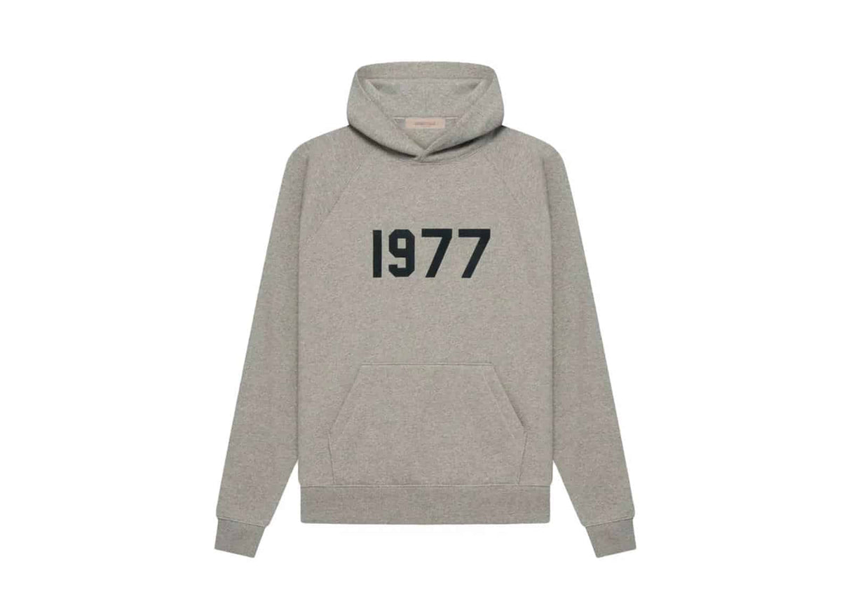 ESSENTIALS 1977 DARKOATMEAL HOODIE