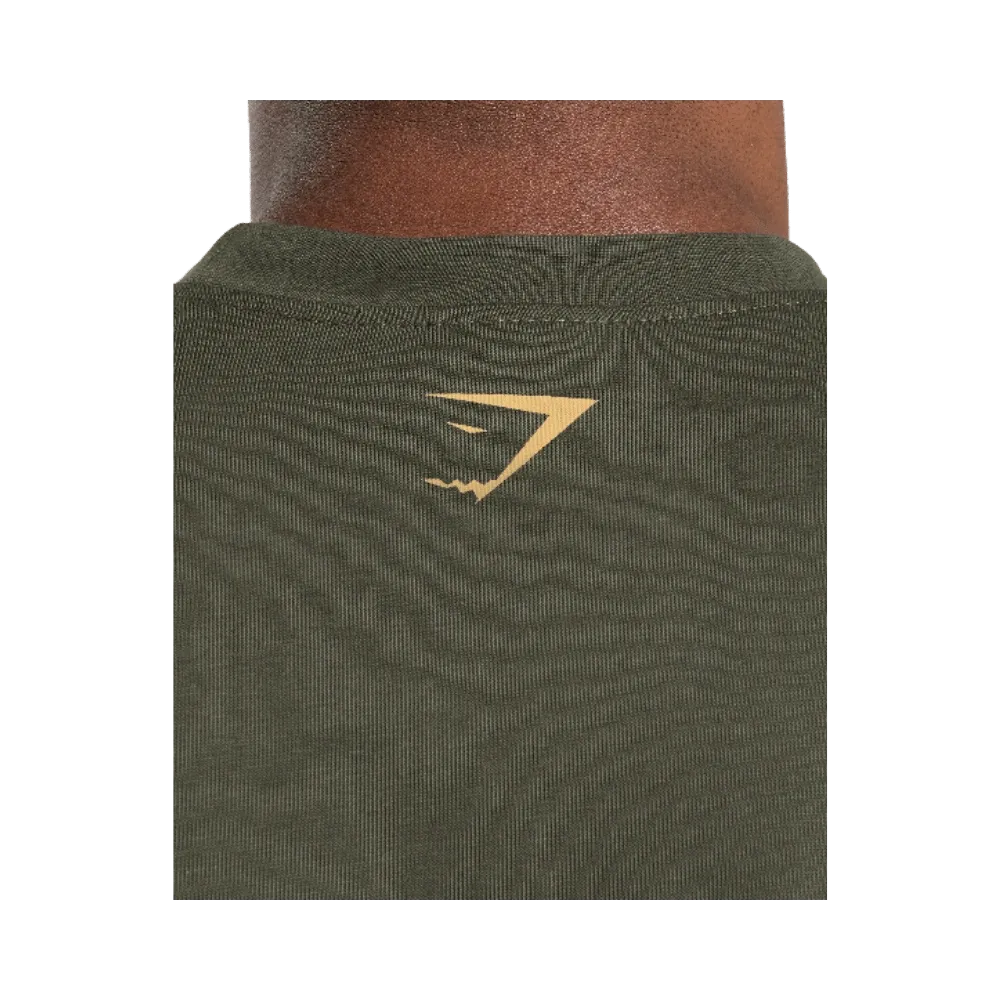 Gymshark Collegiate T-Shirt Strength Green
