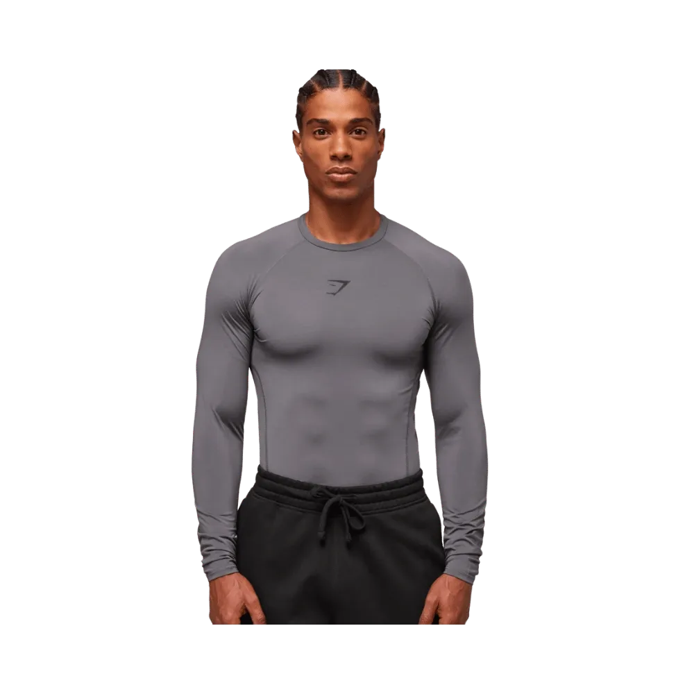Gymshark Element Baselayer Long Sleeve T-Shirt Dark Grey