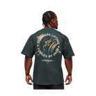 Gymshark Forged By Iron T-Shirt Extreme Oversized Fit Darkest Teal