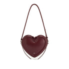 JW PEI Arlene Heart Shaped Bag - Claret