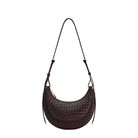 JW PEI Sharon Woven Crossbody Bag - Coffee Brown
