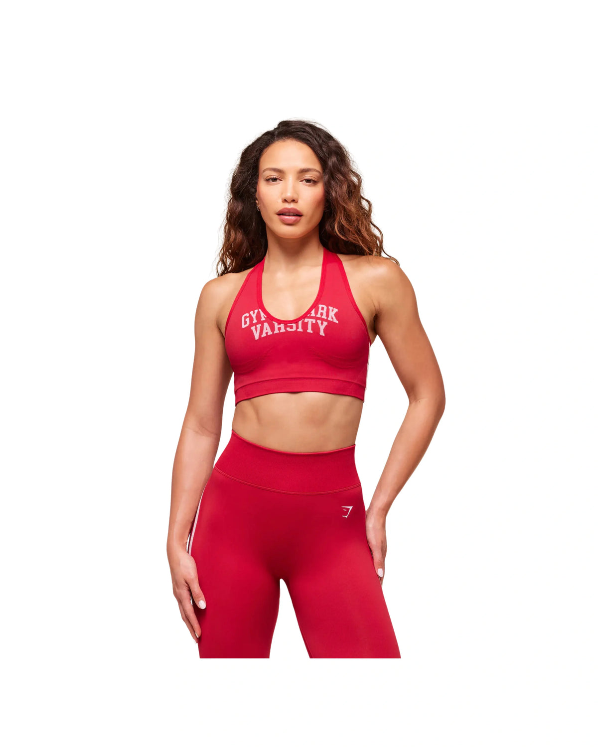 Gyshark Lift Varsity Seamless Tank Carmine Red